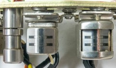TEAC X-1000R Head Stack Very Low Wear CLEAN + TESTED. PLEASE READ