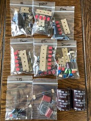 Sansui 8080 COMPLETE Rebuild Kit Recap Set 890 Transistors Relays Main Caps
