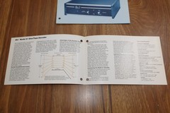DBX Model 21 Decoder Instruction Manual & Brochure