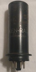 Ken-Rad 6L6 Vacuum Tube, Type Vacuum Tube, Model 6L6 MPN 6L6 Tested Good
