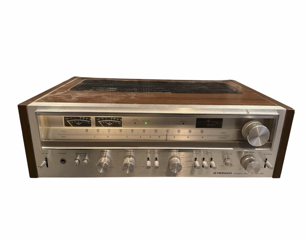 Pioneer SX-780 AM/FM Hi-Fi Stereo Receiver 1970s Vintage For Parts – TURNS ON