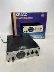 Kraco Model KE-3 car graphic equalizer and power booster
