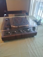 REALISTIC LAB-420 TURNTABLE WORKING VINTAGE DIRECT DRIVE FULL AUTO NEW COVER