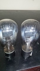 ⭐️Matched Pair⭐️ Cunningham/RCA CX-345 GLOBE BALLOON 45/145/245 Tube TV-7 Tested