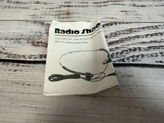 Vintage Radio Shack Nova-37 In Ear Folding Headphones with Box and Instructions