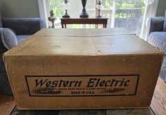 Western Electric 4003 Loud Speaking Telephone Speaker NOS w/ Original Box 1930