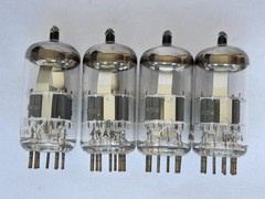 4x PCC189 / 7ES8 ( PCC88 / 7DJ8 ) tubes PHILIPS – DISC getter – PCC 189