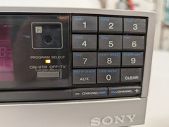 Sony Betamax SL-HFR90 VCR; tested, works