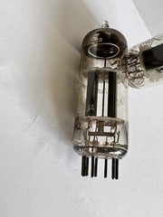 Pair AMPEREX 7062 E180CC RARE- BUGLE BOY Treble Clef Matched Heerlan Δ1A2 Grail