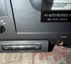 Vintage Philips 900 Series Double Cassette Tape FC 910P BK02