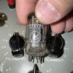 NOS Mullard 12AX7 / ECC83 Tested 50/46 Min Value 32