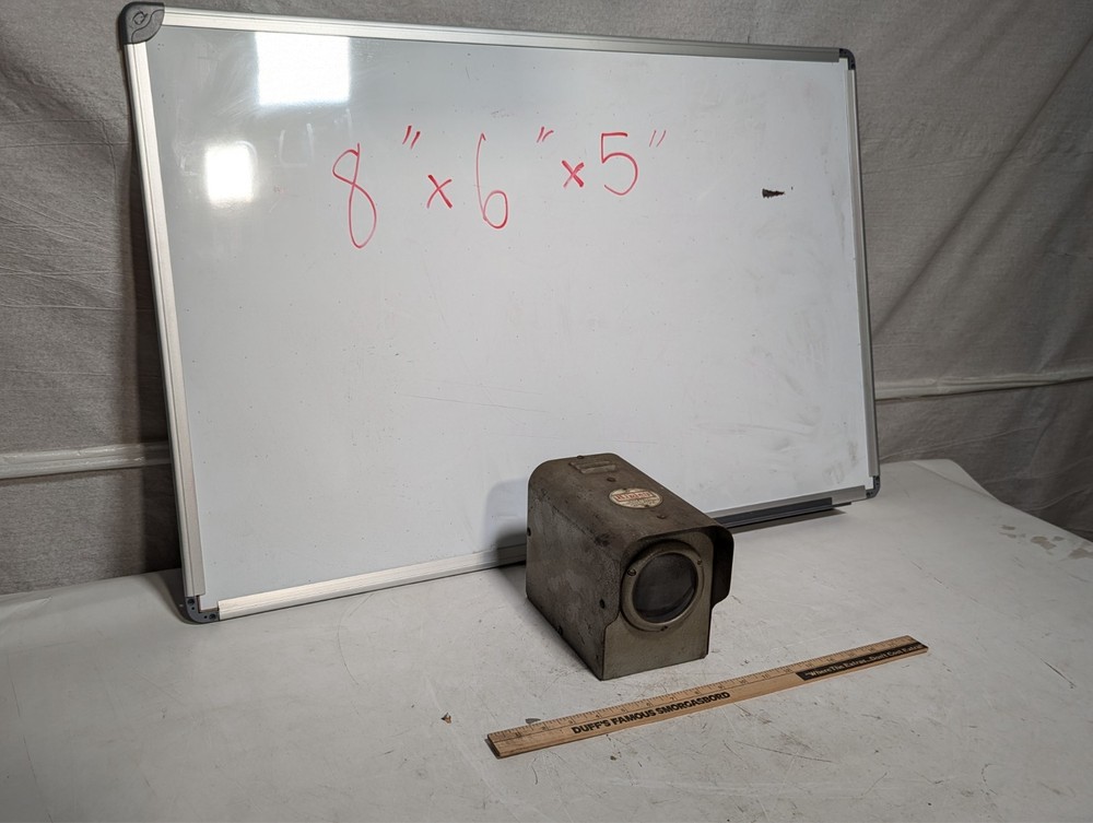Ripley Industrial Electronic Control Box, Vintage, 8x6x5, As Pictured