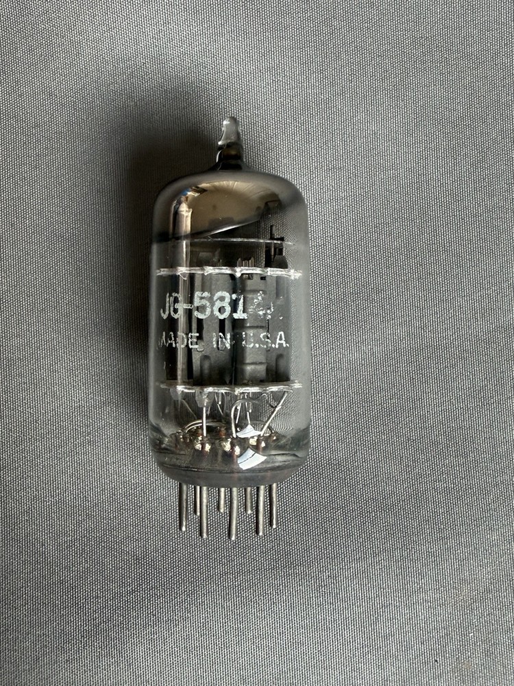 GE JG-5814A triple mica tube aka 5814A, an industrial 12AU7A tests strong