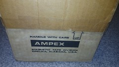 Ampex New & Sealed 344 7 Inch Reel 1800 ft Low Noise Tape Magnetic Reel to Reel