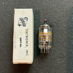 Rare NOS Amperex PQ Tektronix ECC88 6DJ8 SELECTED Tube Disk Get Amplitrex Test