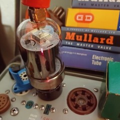 One(1) TV7D/U Tested Good 1972 AMPEREX 6146B / 8298A Guaranteed TUBE