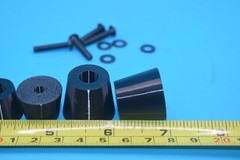 Heathkit SB Series Tilt-Back Feet Kit Fits SB-100 SB-101 SB-102 SB-300 SB-301 SB