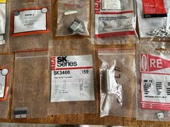 Vintage Estate Electronics Repair Parts Resistors Transistors Capacitor NOS Lot