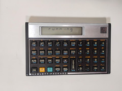 Hewlett Packard HP 15C Scientific Calculator / slipcase / Owner’s Handbook