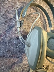 vintage 1960s SONY JAPAN Stereo Headset Headphones Model DR-3C