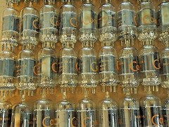 Vintage RCA 12AU7A PLATINUM PLUS GRADE Clear Top Preamp Tubes Matched Pair =6189