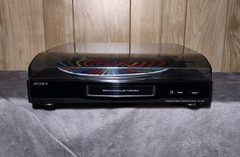 Vintage Sony PS-LX49P Turntable Record Player – Converted Power Cord – WORKING