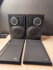 Vintage RCA SPK 100 Bookshelf Speakers Great Sound 1980s