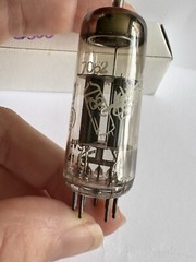 Pair AMPEREX 7062 E180CC RARE- BUGLE BOY Treble Clef Matched Heerlan Δ1A2 Grail