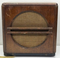 Vintage Webster Electric Teletalk Wood Intercom Remote Speaker Cabinet Station