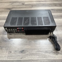 NAD 3125 Stereo Amplifier Vintage LEFT CHANNEL BROKE ( DAMAGED CASE )