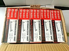 1 NOS OLSON REVERBERATION UNIT X-75 NEW Radio Guitar Amplifier Amp Reverb Device
