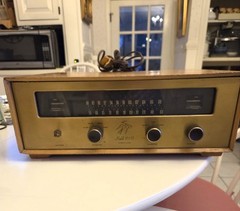 Fisher 101-R Stereo Tube Tuner For Part Or Repair