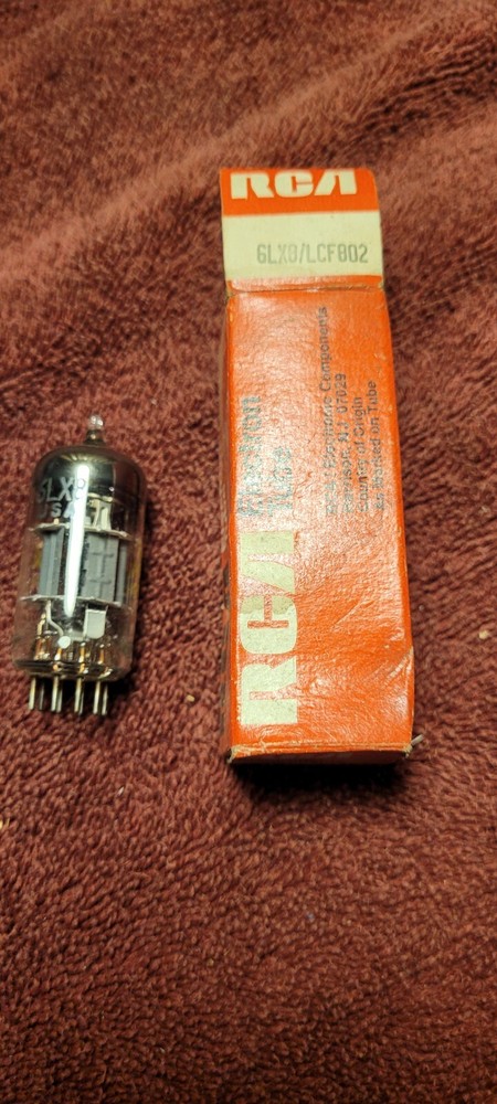NOS 6LX8/LCF802 Vacuum Tube