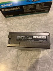 PANASONIC Cassette Recorder Voice Activated RQ-355A