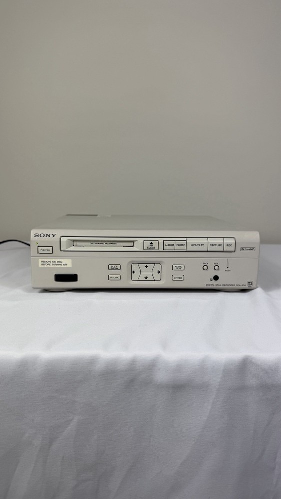 Sony DPA-300/2FS Digital still Recorder With Accessories And Box. Powers On