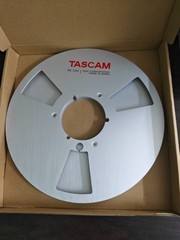 1 Silvery TASCAM 10.5” 1/4 Light Metal Aluminum Reel to Reel Tape Reel RE-1400