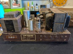 The Fisher SA-100 Stereo Tube Power Amplifier