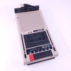 Califone 3432AV Vintage Auto Stop Cassette Recorder Audio Tape Player TESTED