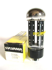 Sylvania 5U4GB 5AS4A Rectifier Tube – Hickok 539B tests @ 116/122, Min:54/54