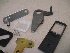 Vtg Dual 601 Turntable Original Parts Start Stop Lever Knob &&