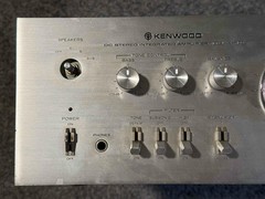 Vintage Kenwood DC Stereo Intergrated Amplifier KA-7100 – Parts Repair – READ
