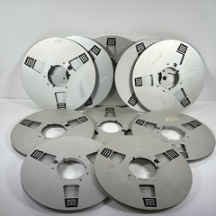 (Lot of 10) CEC, Scotch Metal Tape Reel 10.5″ x 1/4″ Take Up