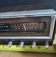 Vintage Zenith Circle Of Sound Solid State K421W AM/FM Radio Working Condition