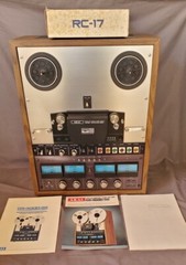 AKAI GX-400DSS Reel-to-Reel Stereo Tape Deck W/RC-17 Remote Control, EUC, TESTED