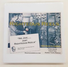 Righteous Reels 7 inch Metal Audio Tape Reel to Reel – Support Made in America