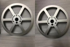 New One Pair Pioneer silvery 7” Tape Reel Light Metal Aluminum Take Up Reel
