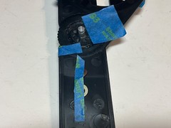 Dual 1257 Turntable Plinth Trim Parts Pitch/Speed Start/Stop Anti-Skating