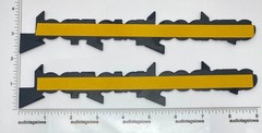 Rockford Fosgate Logo Pair 3D Incised Acrylic Pair 9″ x 1.75″ Self Stick