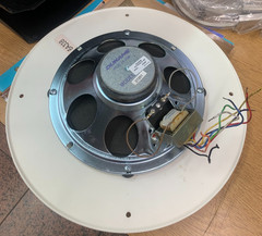 DUKANE 12″ In-Ceiling Loudspeaker White 5A606/6A338 Model No. 6A636 Original box