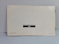 Vintage Hamilton Beach Blender Manual 1978 Household Appliance Owner Instruction